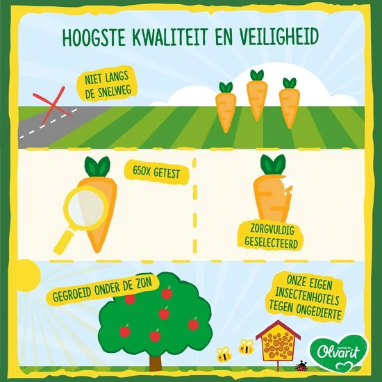 Beste Verkoop ???? Olvarit Babymaaltijd 6+ Maanden - Pompoen Kip Aardappel - 6 X 200g ???? - Afbeelding 3