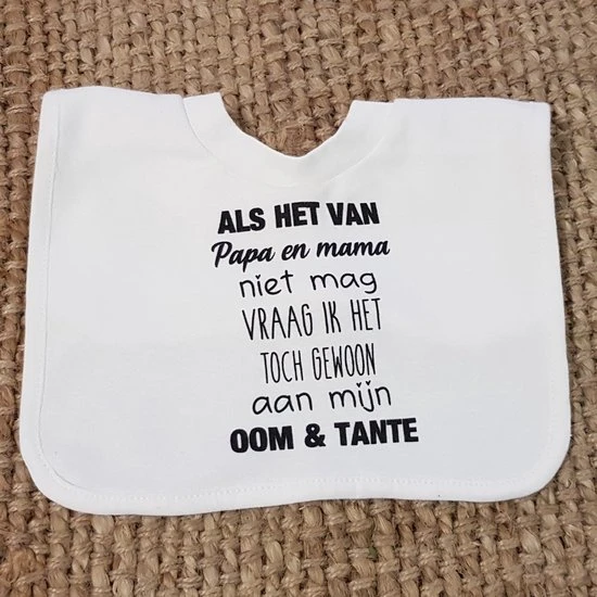 Beste deal ???? Merkloos Baby Slabbetje Cadeau Tekst Oom En Tante Zwangerschap Bekendmaking Aankondiging Voor De Liefste Aanstaande Geboorte Gaat Worden Jullie Worden Zwangerschapsaankondiging ????