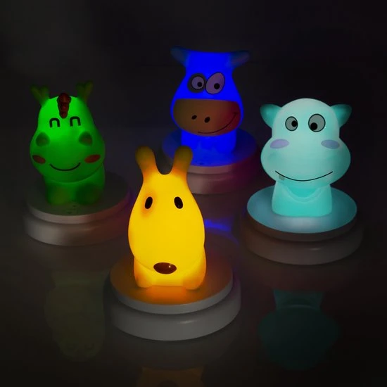 Promo ???? Alecto CUTE DRAGON - LED Nachtlampje, Draak, Groen ✨ - Afbeelding 6