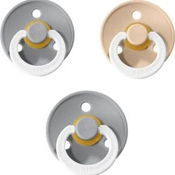 Promo ⭐ BIBS Fopspenen T3 | Glow In The Dark Cloud 2x En Vanilla 1x| Maat 3 | 18+ Maanden | Speen | Spenen ????