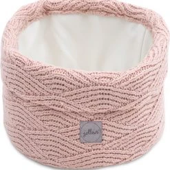 Beste deal ???? Jollein Commodemandje River Knit - Pale Pink ????