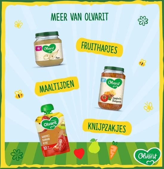 Beste Verkoop ???? Olvarit Babymaaltijd 6+ Maanden - Pompoen Kip Aardappel - 6 X 200g ???? - Afbeelding 5