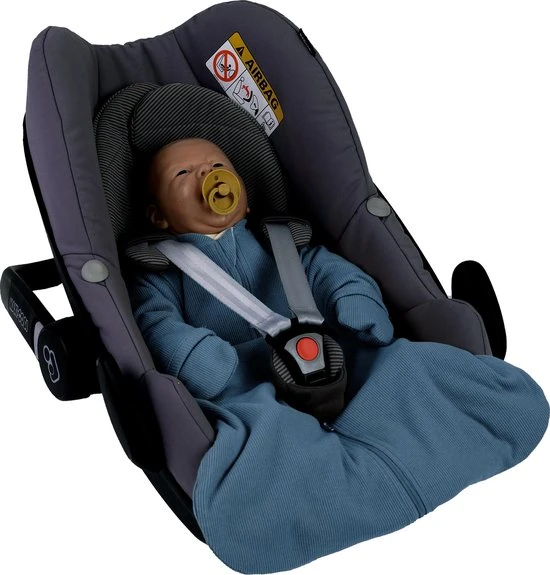 Aanbiedingen ???? Lodger Baby Slaapzak Winter 12-36 Maanden - Hopper Rib - 2,3 TOG - Afritsbare Mouwen - Gemakkelijk Verschonen - Deelbare Rits - Blauw - 86/98 ???? - Afbeelding 3