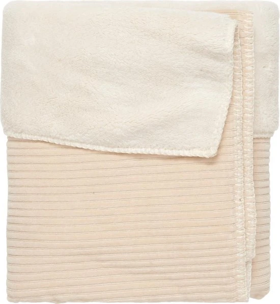 Kopen ✔️ Koeka Baby Dekentje Wieg Teddy Vik - Zand - 75x100cm ???? - Afbeelding 3