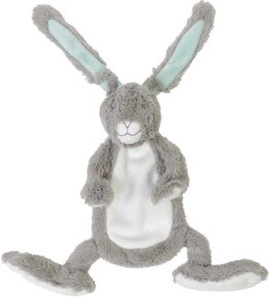 Promo ???? Happy Horse Konijn Twine Knuffeldoekje - Grijs - Baby Cadeau ???? - Afbeelding 2