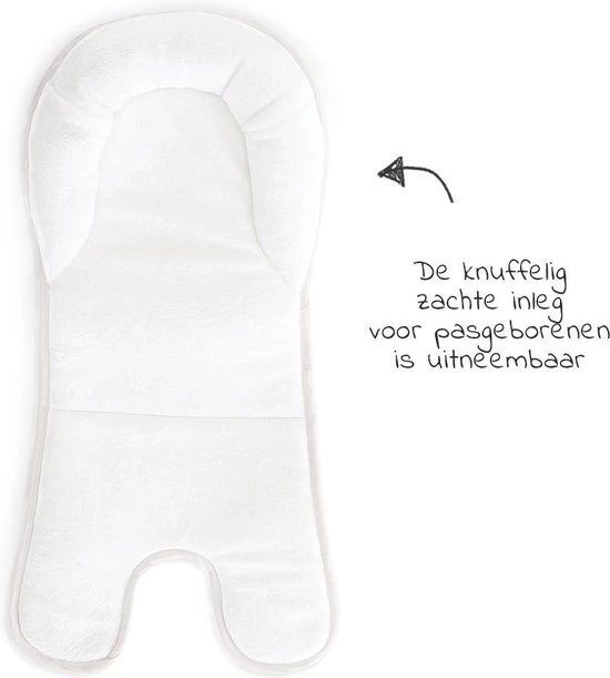 Coupon ❤️ Hauck Alpha Plus Kinderstoel - Newborn Set - Wit / Grijs ???? - Afbeelding 18