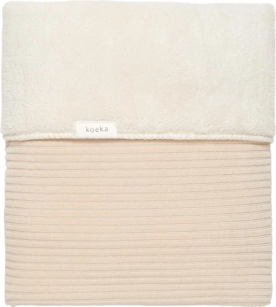 Kopen ✔️ Koeka Baby Dekentje Wieg Teddy Vik - Zand - 75x100cm ????