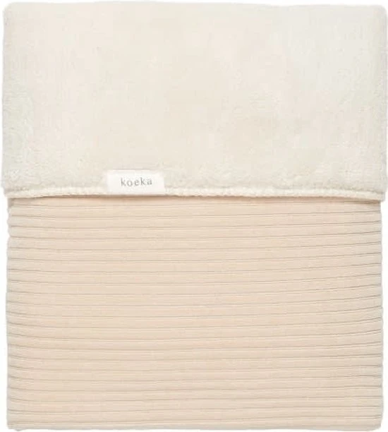 Kopen ✔️ Koeka Baby Dekentje Wieg Teddy Vik - Zand - 75x100cm ???? - Afbeelding 12