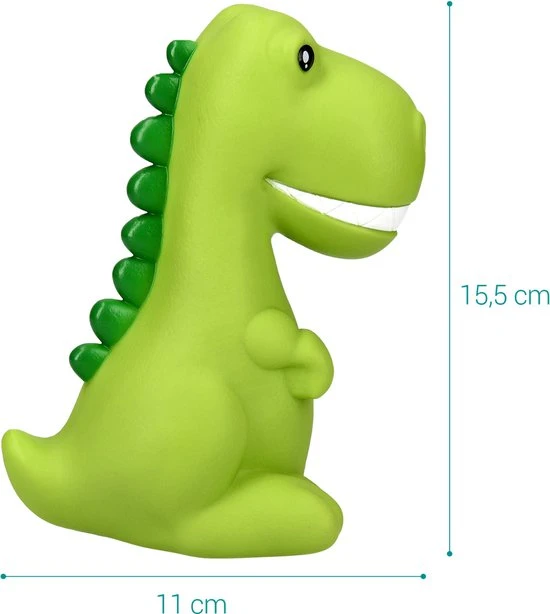 Uitgang ???? Navaris Dinosaurus Nachtlampje Voor Kinderen - Rood/groen/blauwe Ledlamp Voor Meisjes En Jongens Voor Baby- En Kinderkamer, Nachtkastje - Groen ???? - Afbeelding 7