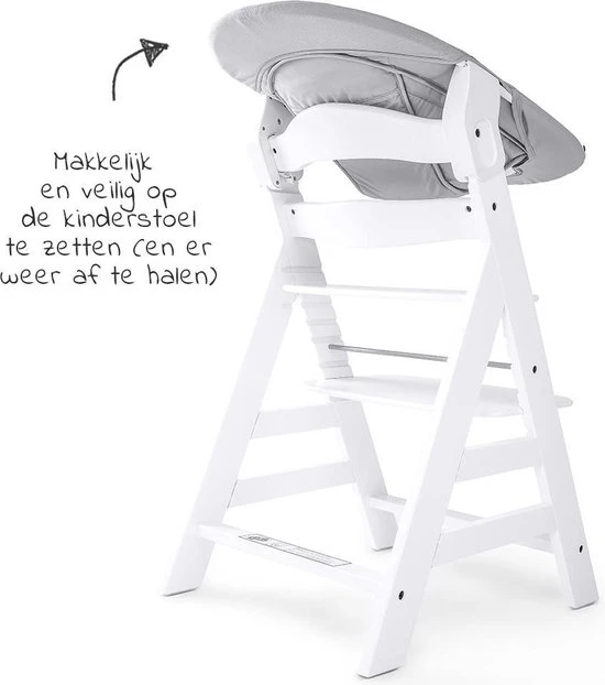 Coupon ❤️ Hauck Alpha Plus Kinderstoel - Newborn Set - Wit / Grijs ???? - Afbeelding 14