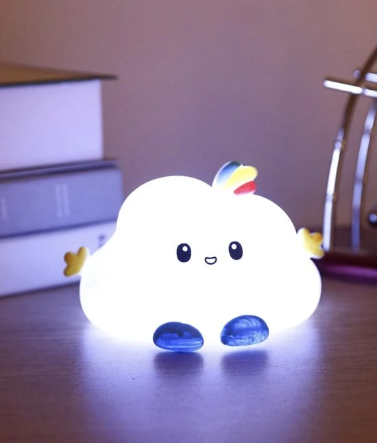 Coupon ⭐ Babycure Nachtlamp Klein | LED Wolkje | Batterijen Inbegrepen | Uniek Kraam Cadeau! ???? - Afbeelding 3