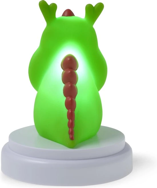 Promo ???? Alecto CUTE DRAGON - LED Nachtlampje, Draak, Groen ✨ - Afbeelding 3