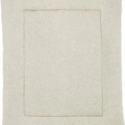 Begroting ???? Meyco Knit Basic Boxkleed - Sand Melange - 77x97cm ????