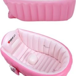 Goedkoopste ???? BABY KIDDO? BABY KIDDO | Baby Bad | Baby Badje | Kinderbad | Zitbad | Peuterbad | Baby Spa | Opblaasbaar | Opvouwbaar | Anti Slip | Roze | ????