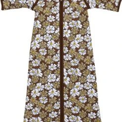 Beste deal ❤️ Meyco Winter Baby Slaapzak Afritsbare Mouw Gevoerd Vintage Flower - Taupe - 70cm ????