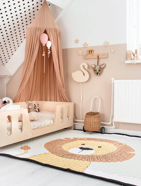 Uitgang ???? Love By Lily - Groot Baby Speelkleed - Mr. Chairman Lion - City Size - 150x120cm ???? - Afbeelding 7