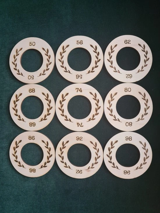 Beste recensies van ???? Mikki Joan Maathanger | Kastverdelers | Bladeren Set 50 - 98 ???? - Afbeelding 2