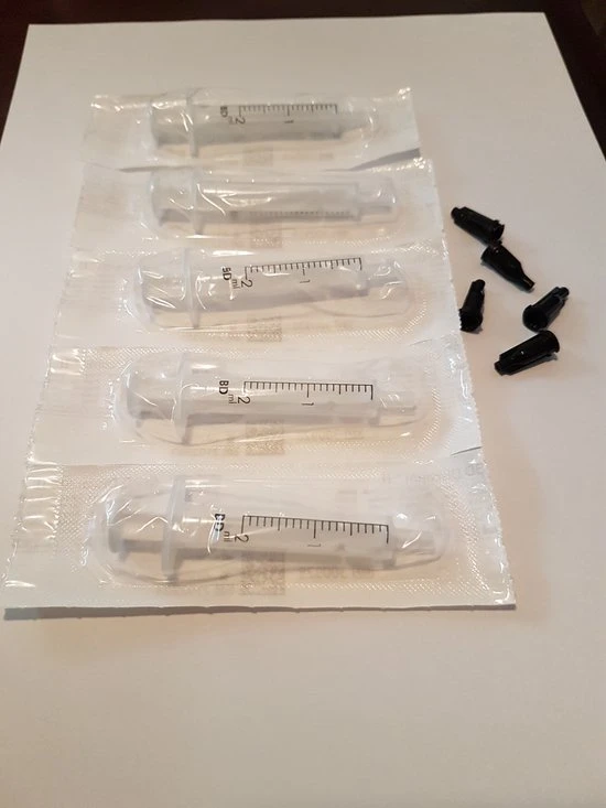 Beste recensies van ???? Spuitje 2 Cc Colostrumspuitjes 2 Cc Met Dop (5 Stuks) Spuitjes Steriel Moedermelkspuitjes ????