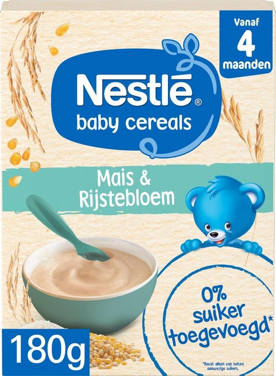 Beste Pirce ???? Nestl? Nestl Baby Cereals Mais & Rijstebloem Glutenvrij - Baby Pap - Vanaf 4 Maanden - 9 Stuks - Totaal 45 Porties ???? - Afbeelding 5