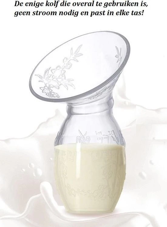 Beste recensies van ???? Teppie Borstkolf Handmatig - Handkolf - Lekschaal Voor Borstvoeding - Siliconen Kolfapparaat 100% BPA-Vrij β - Afbeelding 3