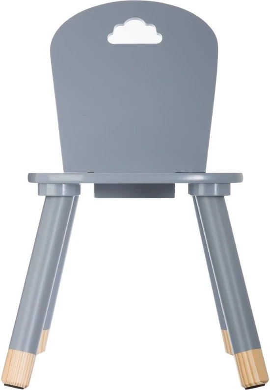 Kopen ???? Sphera Kinderstoel Grijs - 50x30x30 Cm ???? - Afbeelding 2
