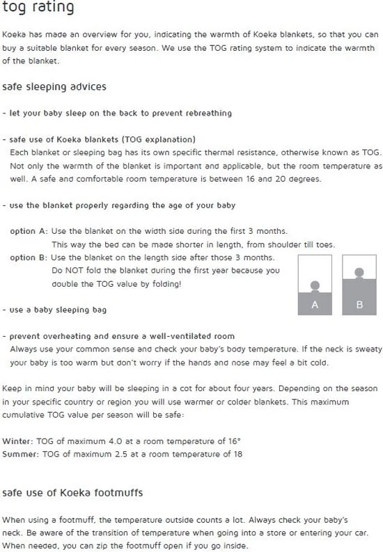 Kopen ✔️ Koeka Baby Dekentje Wieg Teddy Vik - Zand - 75x100cm ???? - Afbeelding 10