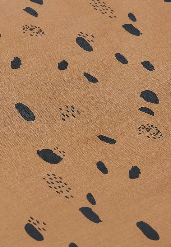 Beste deal ???? Jollein Baby Dekbedovertrek Met Sloop Spot 100x135/140cm - Caramel ???? - Afbeelding 3