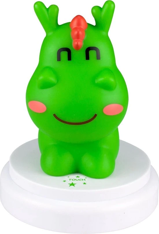 Promo ???? Alecto CUTE DRAGON - LED Nachtlampje, Draak, Groen ✨ - Afbeelding 5