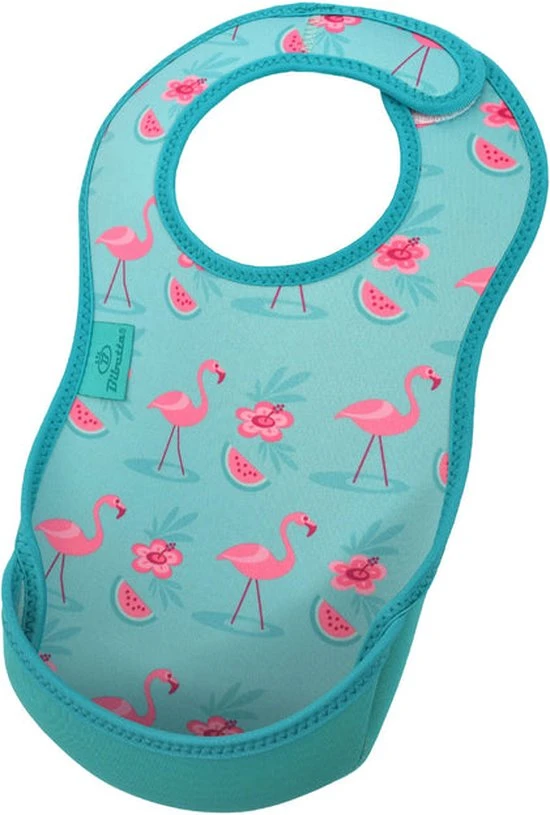 Kopen ???? Bibetta Slab Flamingo - Turquoise ????