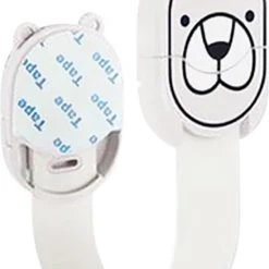 Aanbiedingen ???? Merkloos Kinderslot Voor Kastjes En Lades - 5 Stuks Kinderbeveiliging Voor Kasten - Zelfklevend Veiligheidsslot - Baby Veiligheid - Kastslot Wit - Beer Editie ????