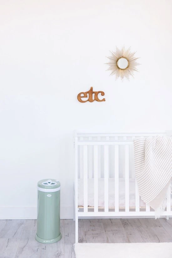 Uitgang ???? Ubbi - Luieremmer - Sage Green - Metaal - Geurloos - Geen Navulcassettes Nodig ???? - Afbeelding 4