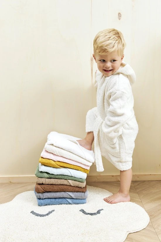 Top 10 ⌛ Meyco Badcape Basic Badstof - Lichtblauw - 75x75cm ???? - Afbeelding 2